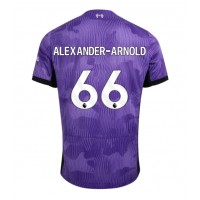 Muški Nogometni Dres Liverpool Alexander-Arnold #66 Rezervni 2023-24 Kratak Rukav